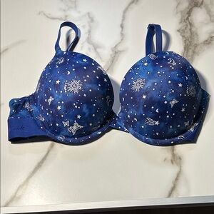 PINK Victoria's Secret Celestial Blue Bra